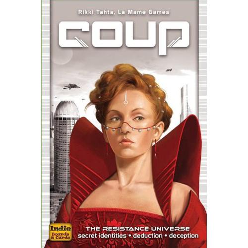 Bộ thẻ trò chơi coup phiên bản tiếng anh đơn giản
