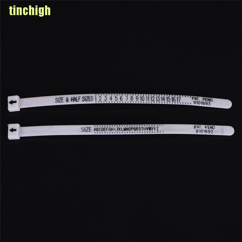 Thước Đo Kích Thước Nhẫn Đeo Ngón Tay Uk Uk Us Mới
