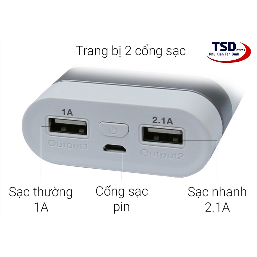 Pin Sạc Dự Phòng Arun 9000mAh Chính Hãng