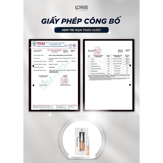 Kem mụn thảo dược Lori B 10ml