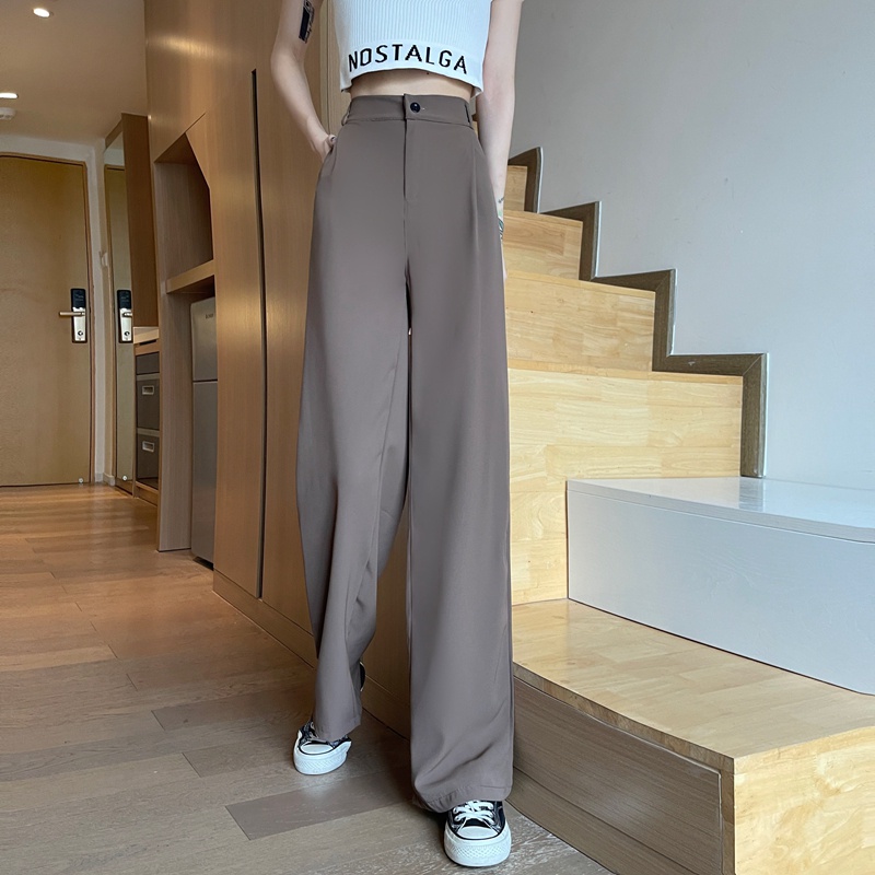 Quần Dài Lưng Cao 5 Màu Thời Trang