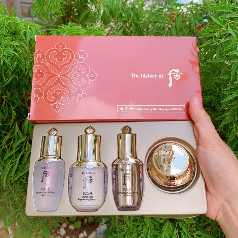 SET TRUYỀN TRẮNG MINI WHOO ĐẦY ĐỦ 4 MÓN