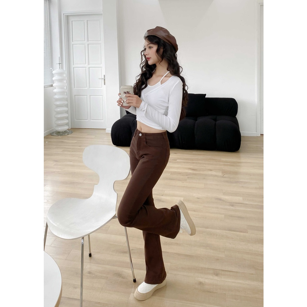 Jeans loe form nhỏ nhiều màu