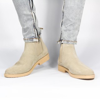 chelsea boots tan