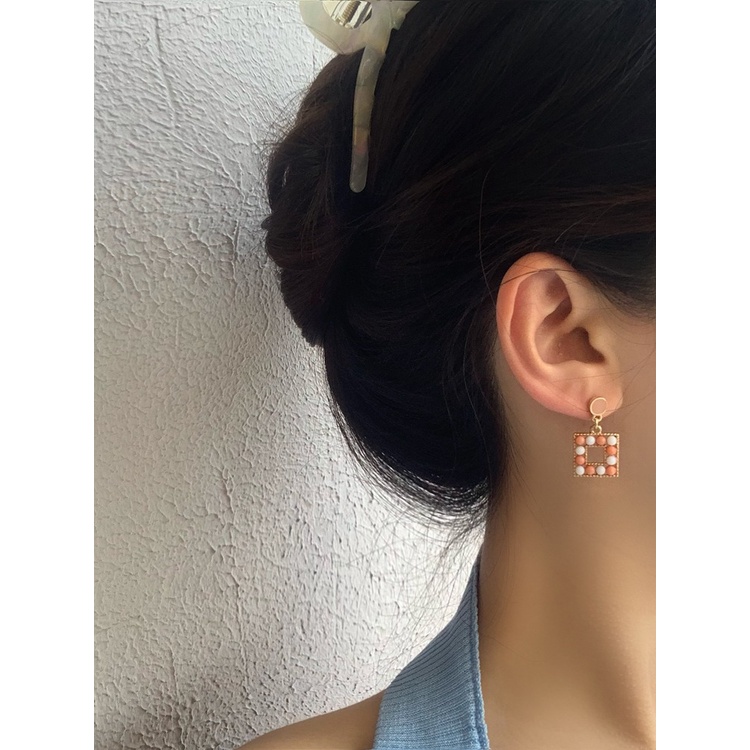 Bông tai hình học cá tính, mới lạ cho nữ