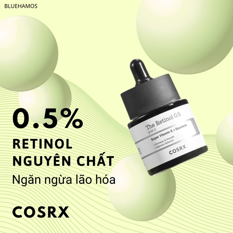 Kem dưỡng Cosrx The Retinol 0.1 Cream/ Dầu dưỡng The retinol 0.5 oil