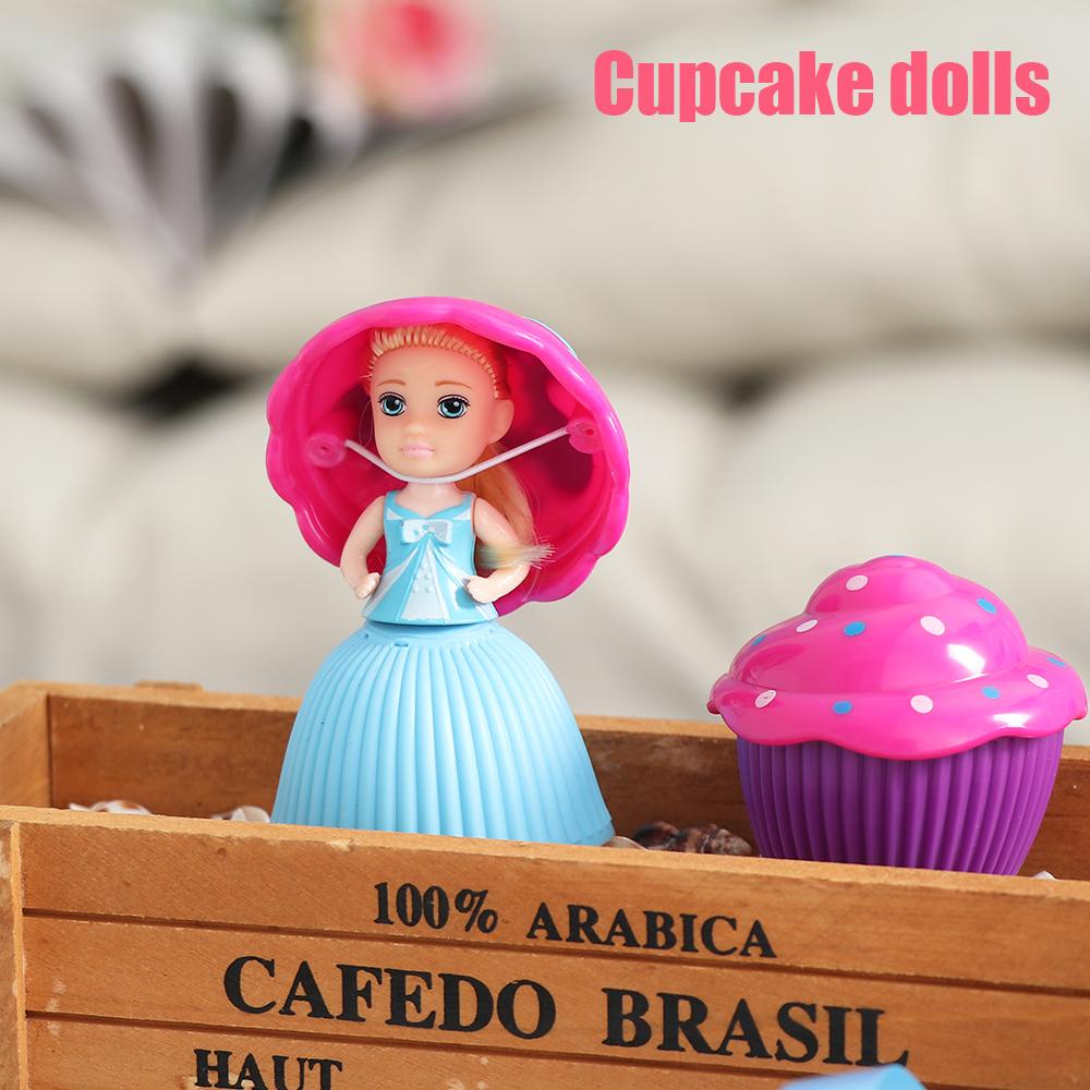 Mô Hình Bánh Cupcake Mini Kiểu Công Chúa Hoạt Hình Xinh Xắn Cho Bé Gái