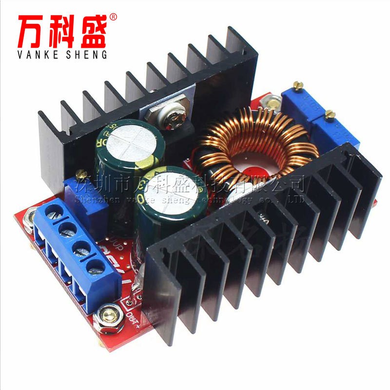 Bộ ổn áp điện áp 80W  tăng áp Buck liên tục Dòng điện áp không đổi Mô-đun sạc 10-35 đến 1-35V