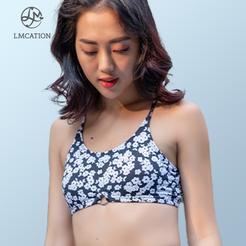 [Mã FASHIONMALLT4 giảm 15% đơn 150k] Áo Bikini Thể Thao Nữ LMcation Ana - Hoa Nhí Đen Trắng | BigBuy360 - bigbuy360.vn