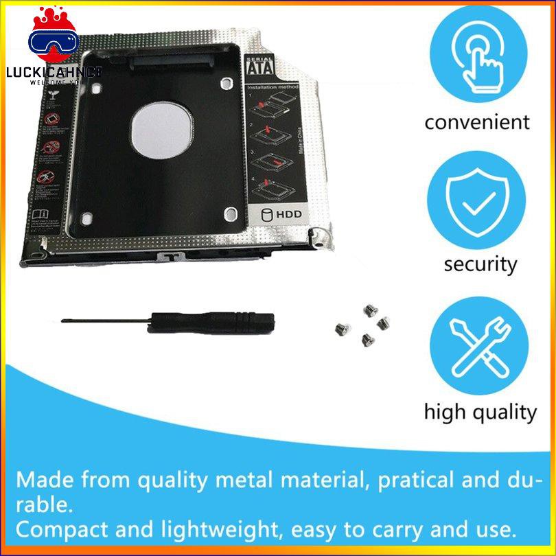 Khay Đựng Ổ Cứng Sata Hdd Ssd Cho Macbook Pro 13 / 15 / 17 Inch (J6) | BigBuy360 - bigbuy360.vn