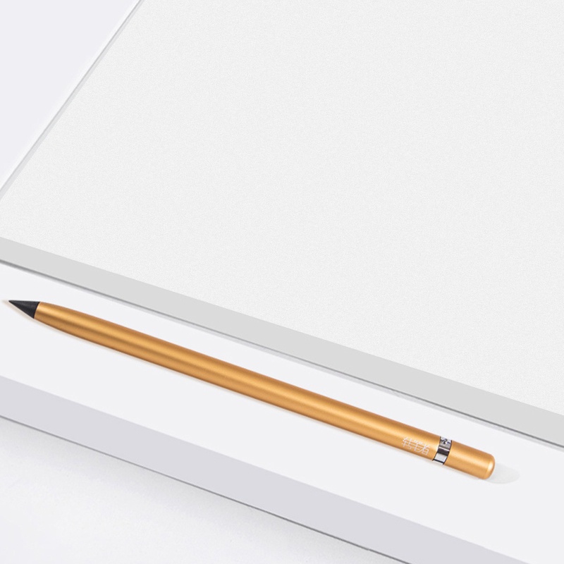 Bút Chì Không Mực Thiết Kế Nhỏ Gọn Bằng Kim Loại Phong Cách Sáng Tạo