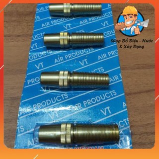 Đầu xịt rửa xe, bét rửa xe đồng thau (tặng kèm cổ dê siết ống nước)