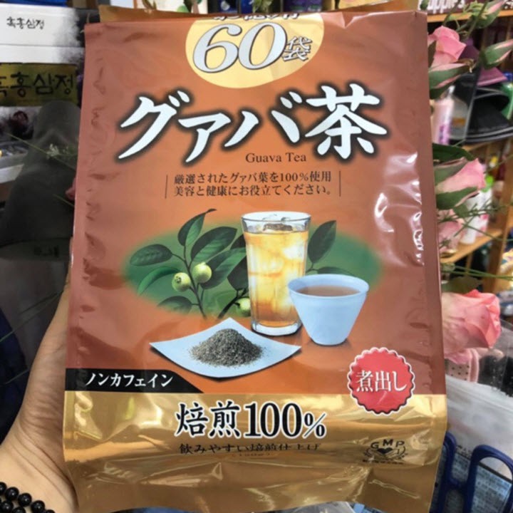 Trà lá ổi Orihiro Guava - gói 120g (60 túi nhỏ)