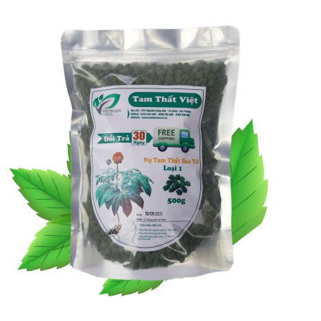 Nụ Hoa Tam Thất Khô, Hoa Tam Thất Sạch Sẽ, Thơm, Mới Thu Hoạch, Vệ Sinh An Toàn Thực Phẩm 500g | BigBuy360 - bigbuy360.vn