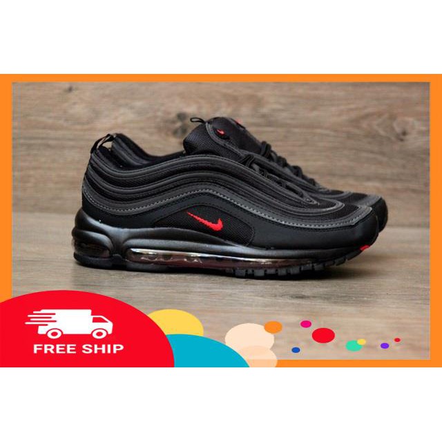 [SALE + FREESHIP] Giày thể thao nam nữ Nike Air Max 97 OG Black/ Red