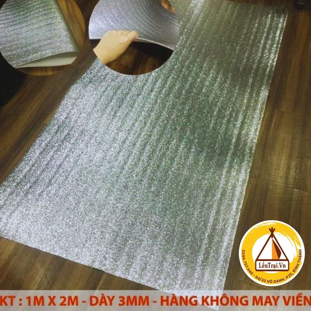 [CHIẾU LẠNH LOẠI 1] DÀY 3.5mm đa năng: ngủ văn phòng, nằm tại nhà, cắm trại, lót vệ sinh (kt 2000x1000, không viền)