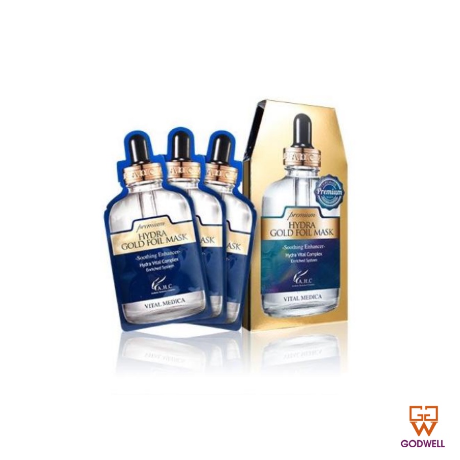 Mặt nạ vàng chống lão hóa - AHC Premium Hydra Gold Foil Mask