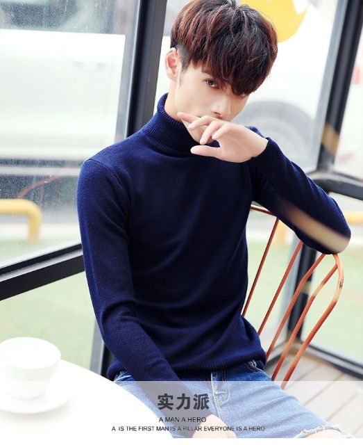 Áo cổ lọ nam | BigBuy360 - bigbuy360.vn