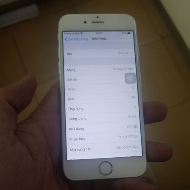 Điện thoại iphone 6-16GB quốc tế