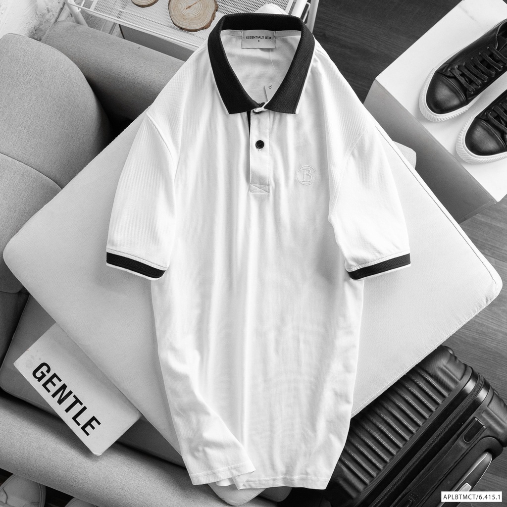 Aó polo nam cao cấp BT cổ 2 khuy,Form Slimfit,vải COTON lỗ kim co dãn 4 chiều,siêu thoáng mát,thấm hút mồ hôi,Hàng VNXK