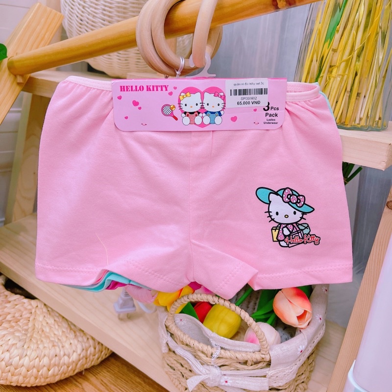 Quần xì đùi bé gái hình động vật dễ thương