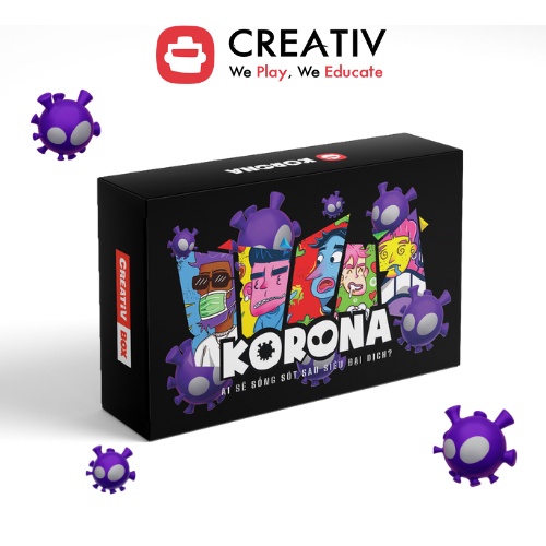 Board Game Korona Chính Hãng Top 1 Ý Tưởng Khởi Nghiệp CIC - Trò Chơi Đầy Sáng Tạo Và Vui Nhộn