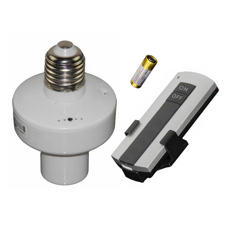 ĐUI ĐÈN ĐIỀU KHIỂN TỪ XA KHÔNG DÂY E27