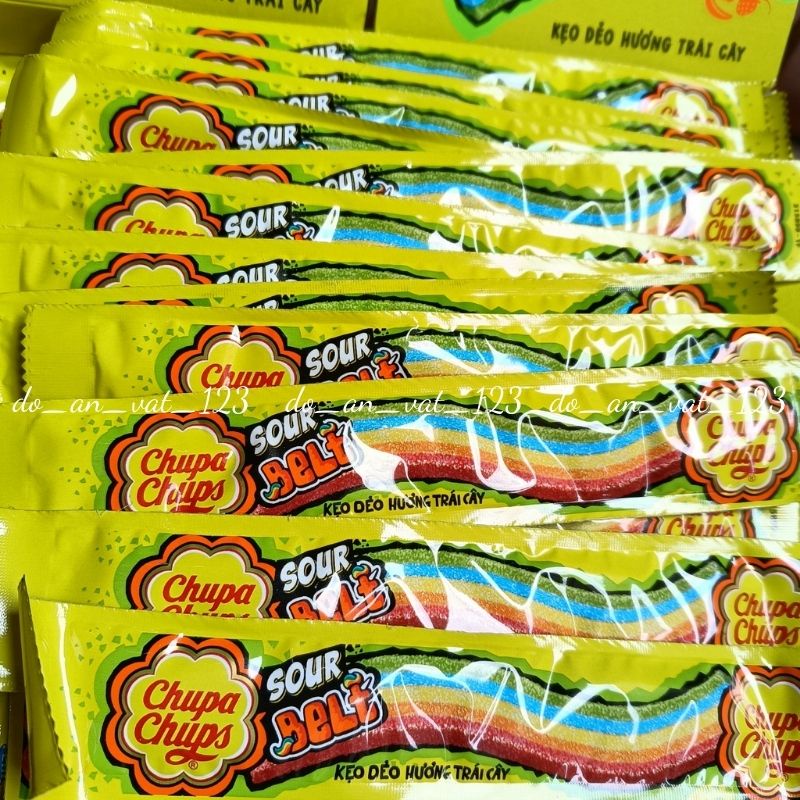 Kẹo dẻo cầu vồng hương trái cây Chupa Chups gói 8g