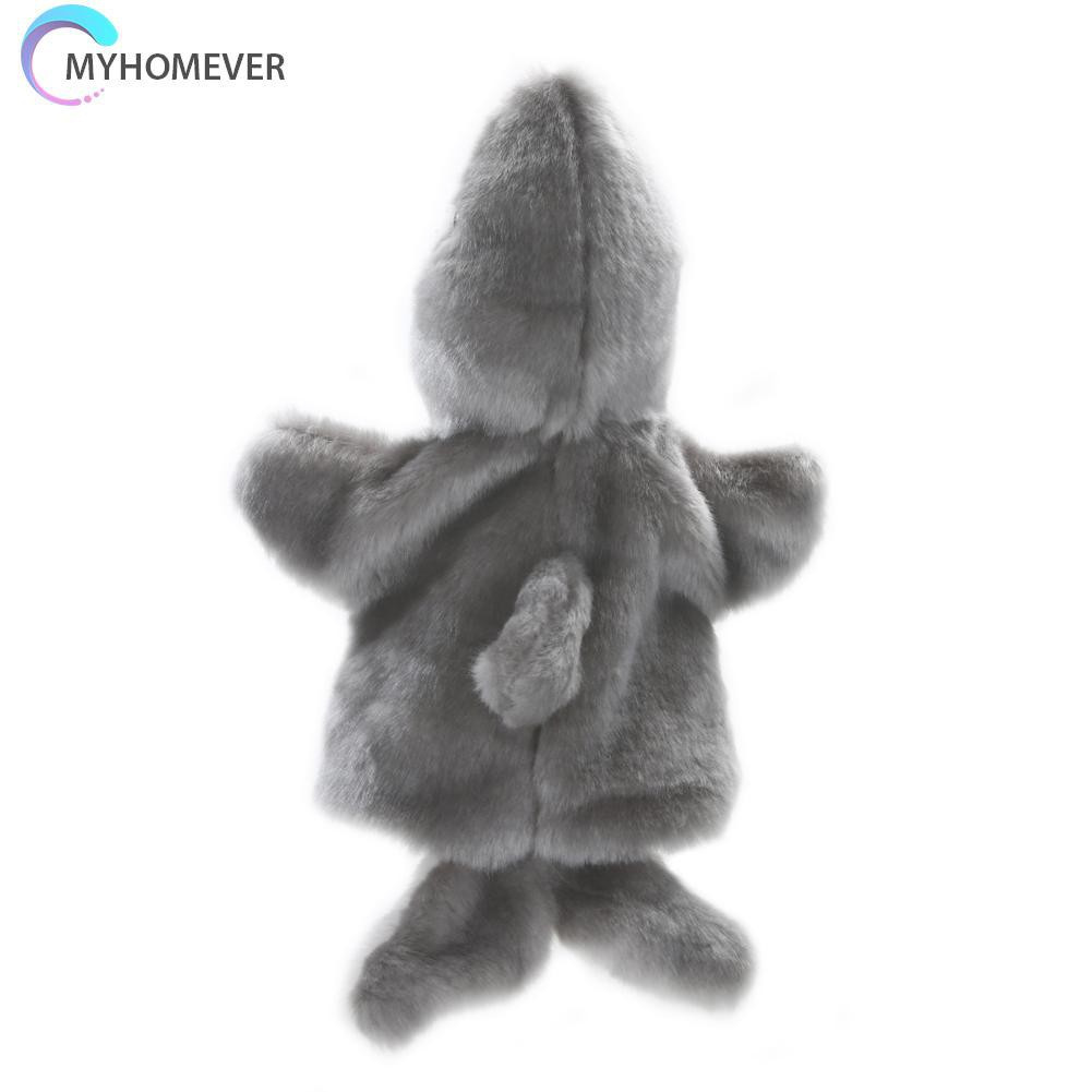 Pop It Fidget Đồ chơi Shark Hand Puppet Baby Kids Child Developmental Soft Doll Plush Đồ chơis