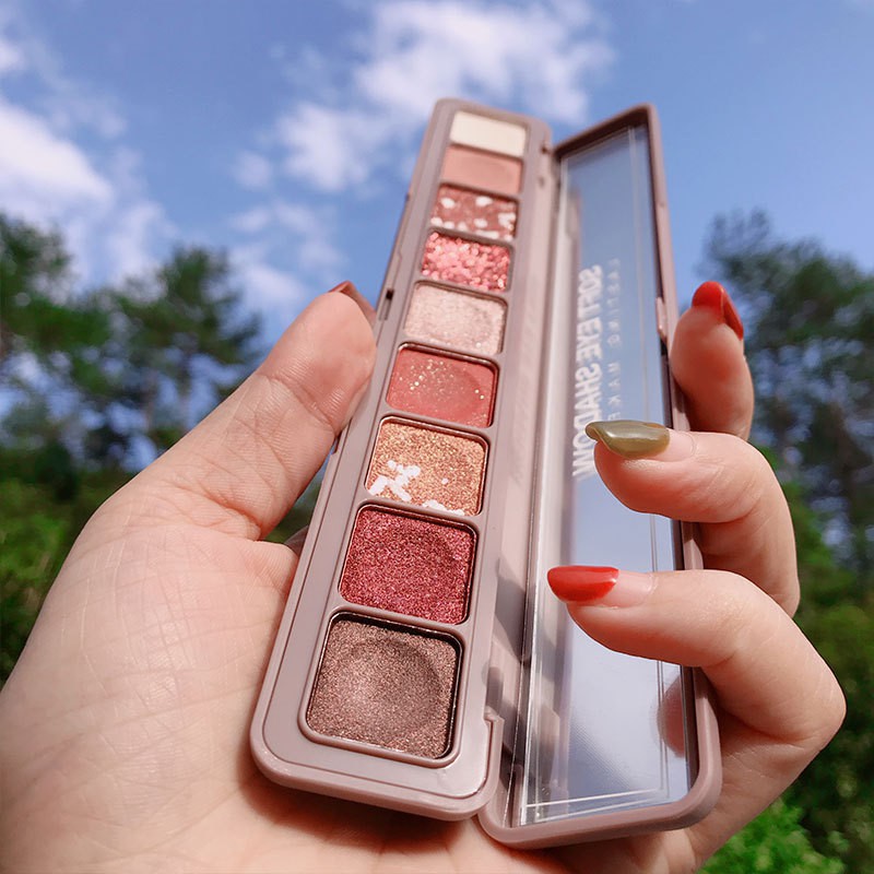 [Hàng mới về] Bảng phấn mắt Lameila 9 màu không thấm nước lâu trôi chất lượng cao | BigBuy360 - bigbuy360.vn