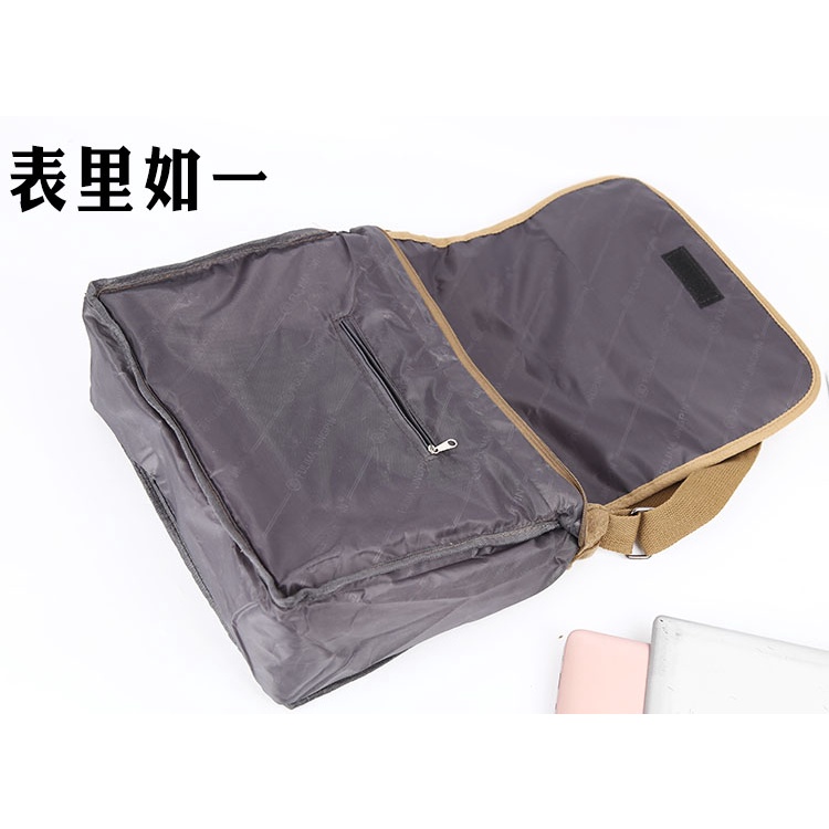 Túi Đeo Chéo Vai Sức Chứa Lớn Bằng Vải Canvas Dành Cho Nam | BigBuy360 - bigbuy360.vn