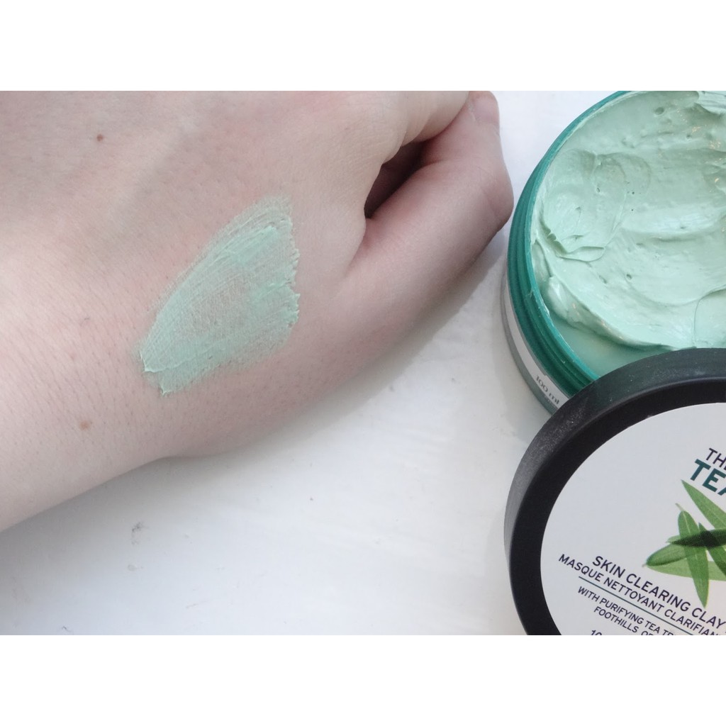 [Full 100ml] Mặt nạ tràm trà The Body Shop TEA TREE SKIN CLEARING CLAY MASK