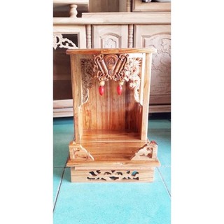 Bàn Thờ Gỗ Thờ Cúng KÍCH THƯỚC Cao 47cm Rộng 33cm.