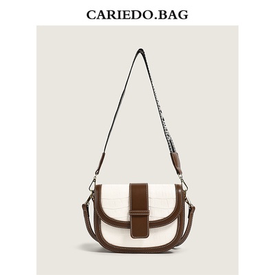 🌸Hàng Order🌸 Túi Xách Nữ CARIEDO Da Trơn Dập Nổi Nắp Gập Dính Quai Da Sang Chảnh Nữ Tính 🌸Hàng Quảng Châu🌸