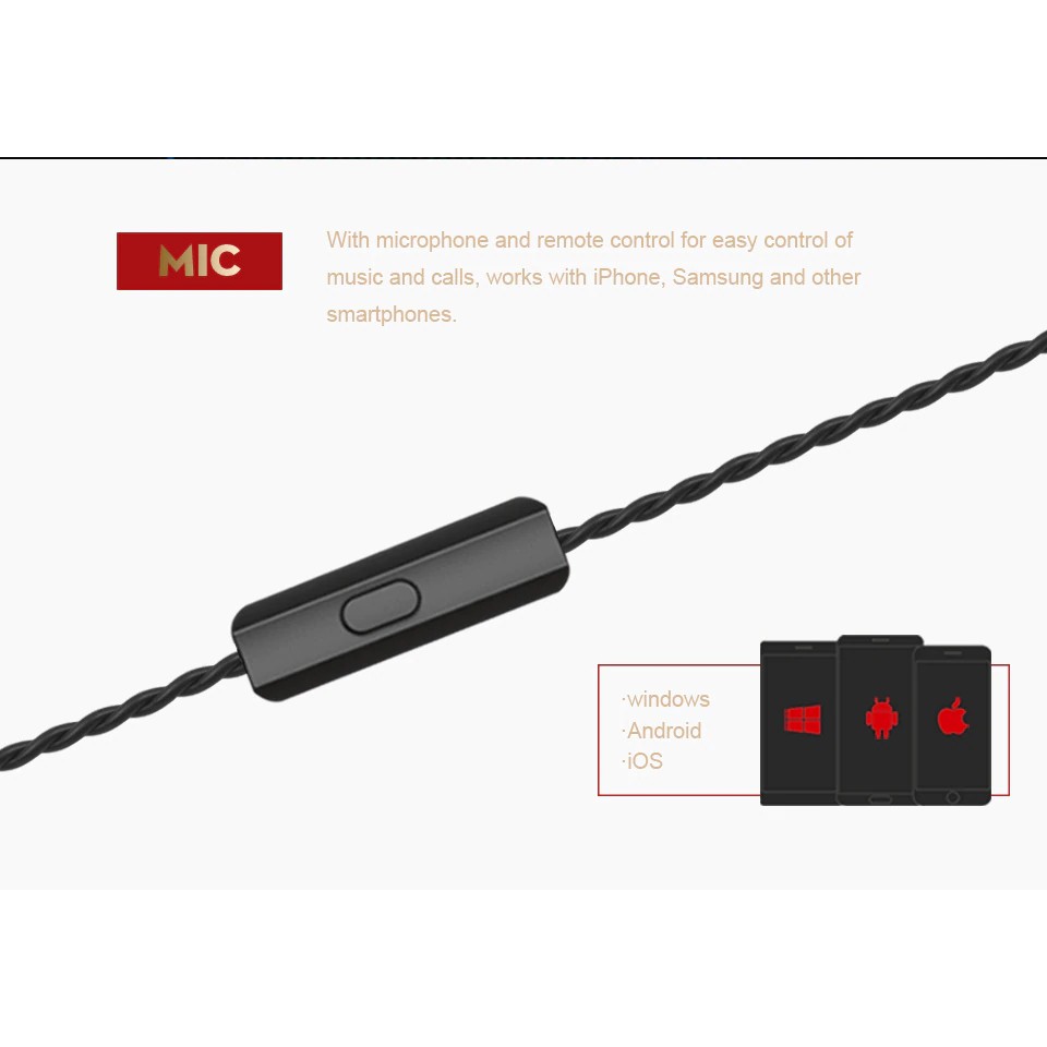 Tai nghe KZ ZS3 - có mic - Bass mạnh