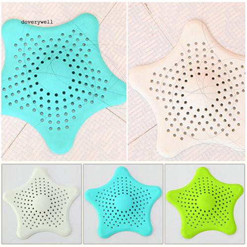 Tấm chặn rác cho bồn rửa bát bằng TPR hình ngôi sao xinh xắn đa năng tiện dụng