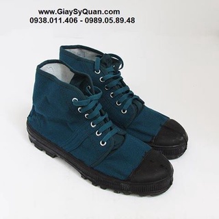 [SALE] Giày vải bảo hộ lao động cao cổ màu DQTV