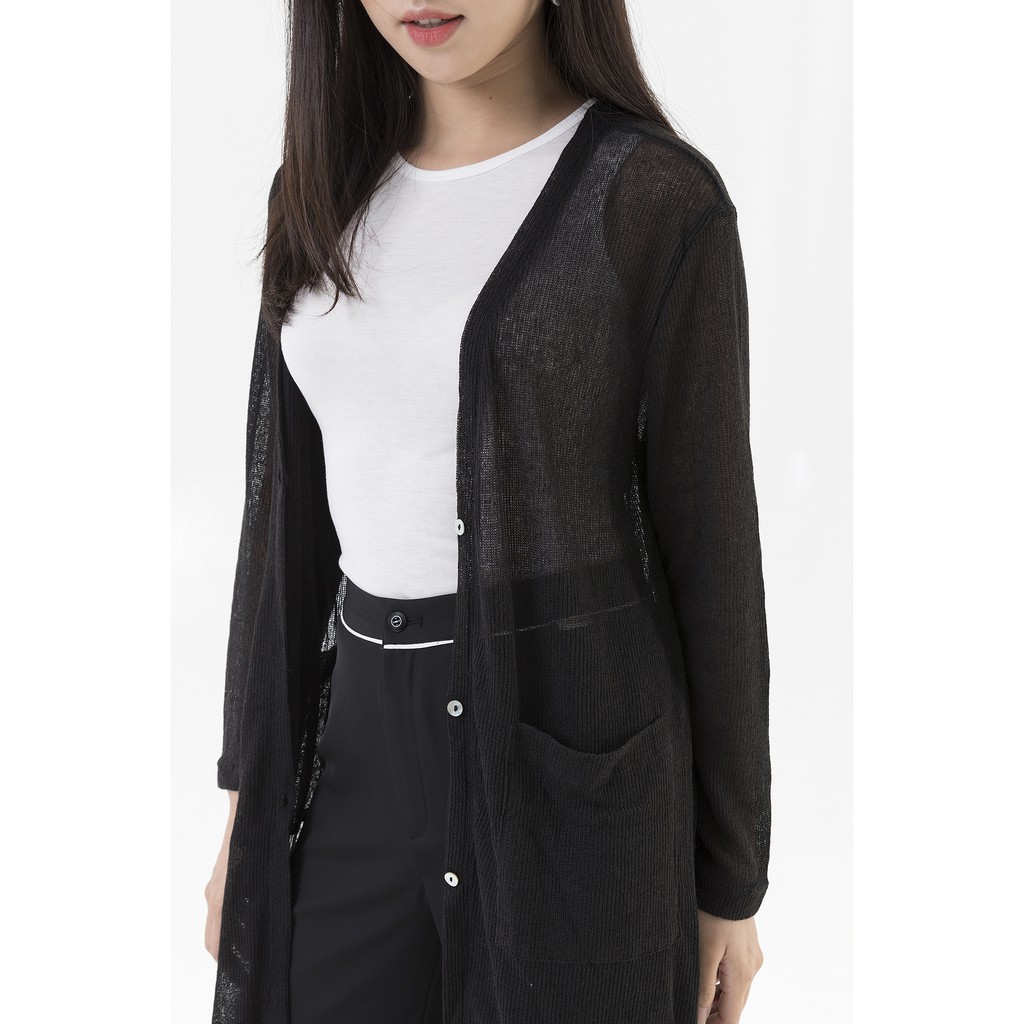 Áo len cardigan dáng dài VIENNE TRAN N65C19Q001 (Nhiều Màu) | BigBuy360 - bigbuy360.vn