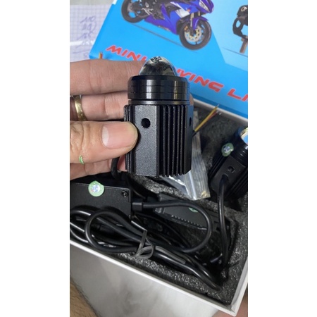 Đèn trợ sáng bi cầu Z35 gắn xe máy