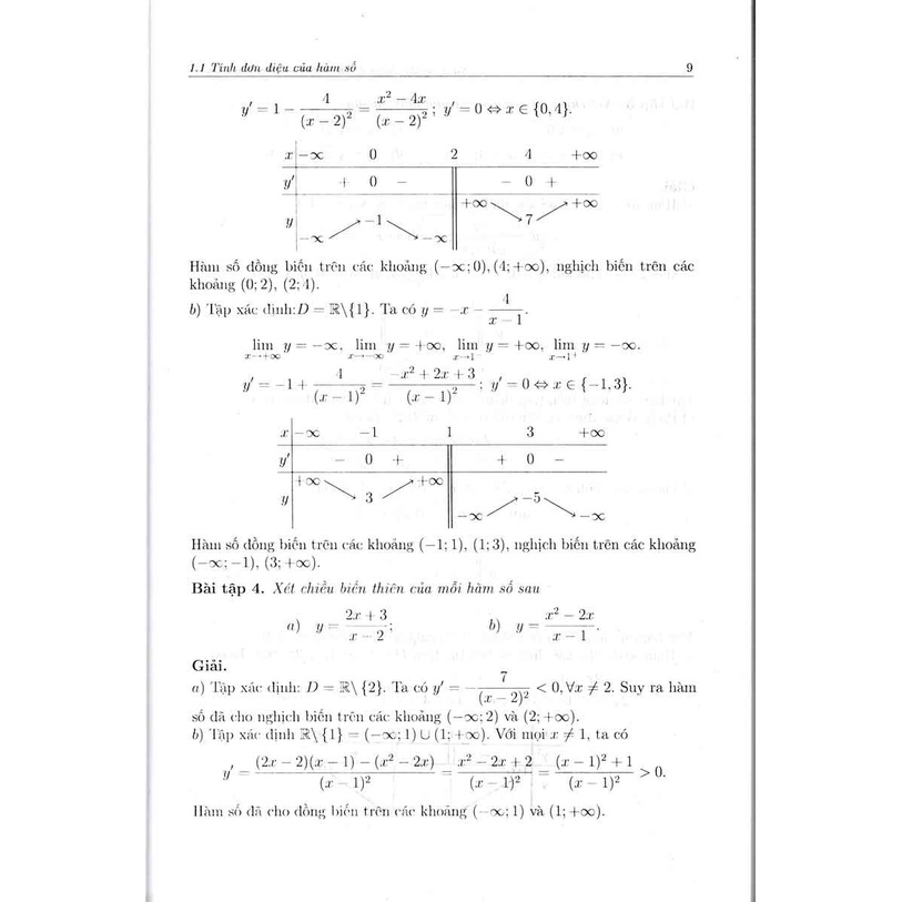 Sách - Học Tốt Giải Tích 12 Tập 1