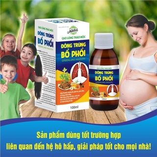 siro đông trùng bổ phổi ( chai 100ml)