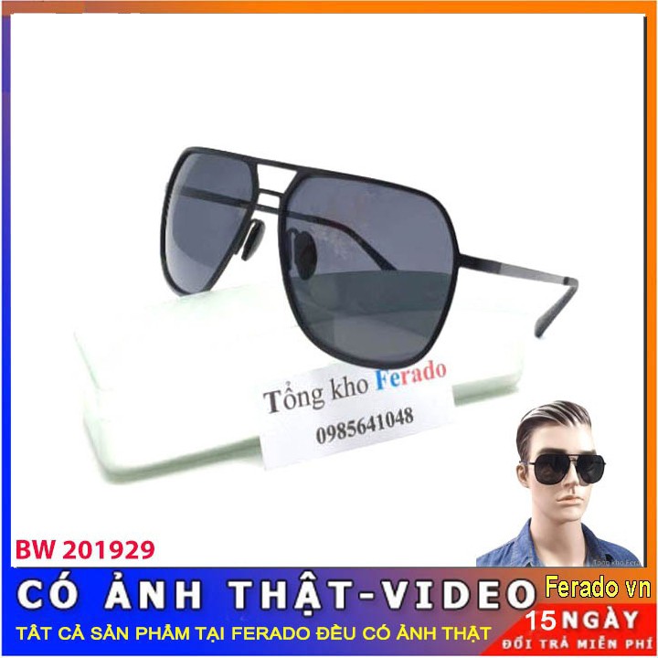 Kính mát nam BM thời trang tròng phân cực chống UV400