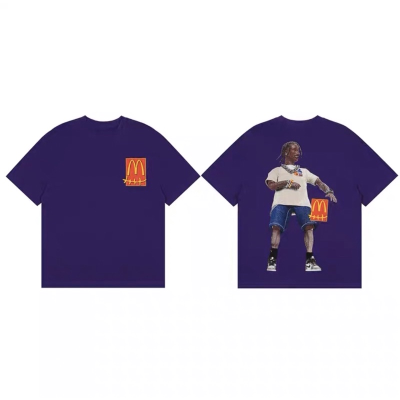 ⚡️⚡️Áo Phông Travis Scott X McDonald's / T-shirt Travis Scott X McDonald's - Áo Travis Scott