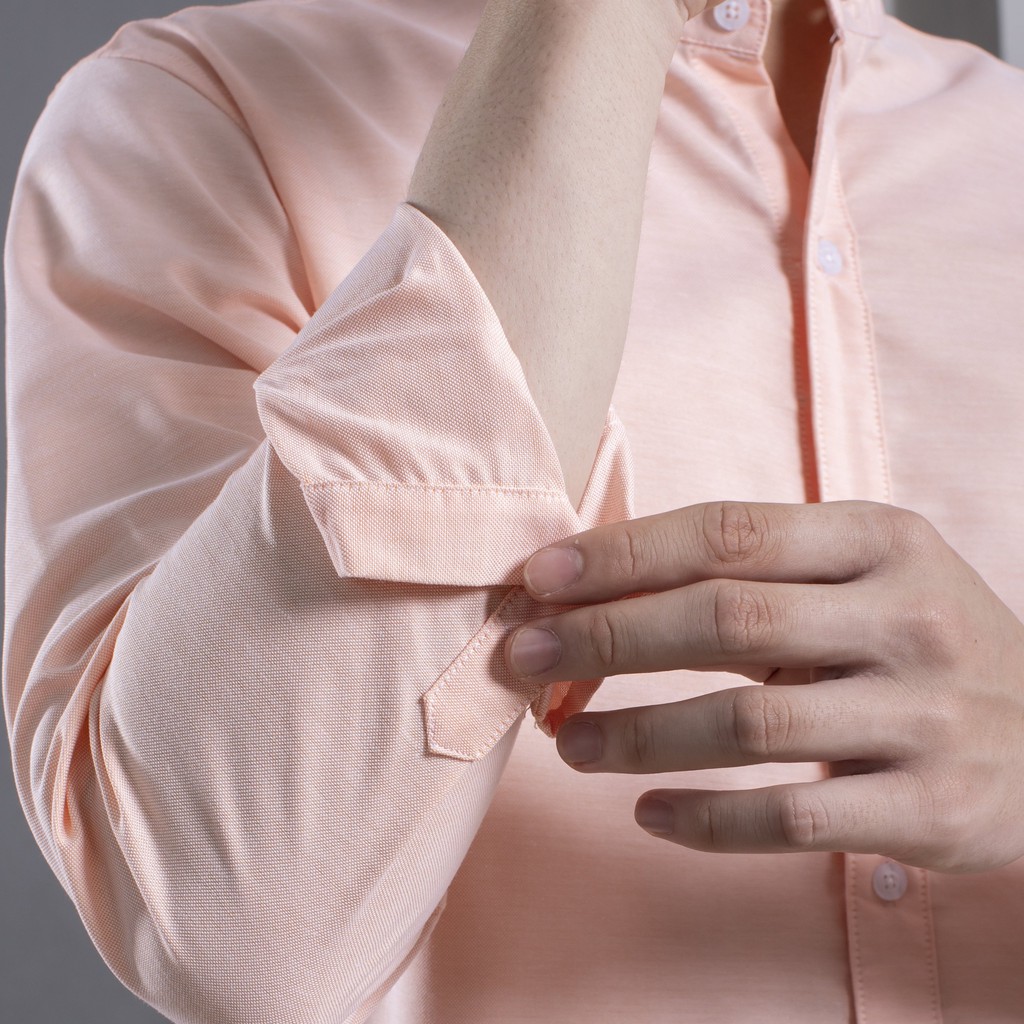 [Mã FAMALLT5 giảm 15% đơn 150K] Áo sơ mi nam dài tay cổ trụ LADOS - 8053 -VẢI OXFORD CỰC CHUẨN | BigBuy360 - bigbuy360.vn