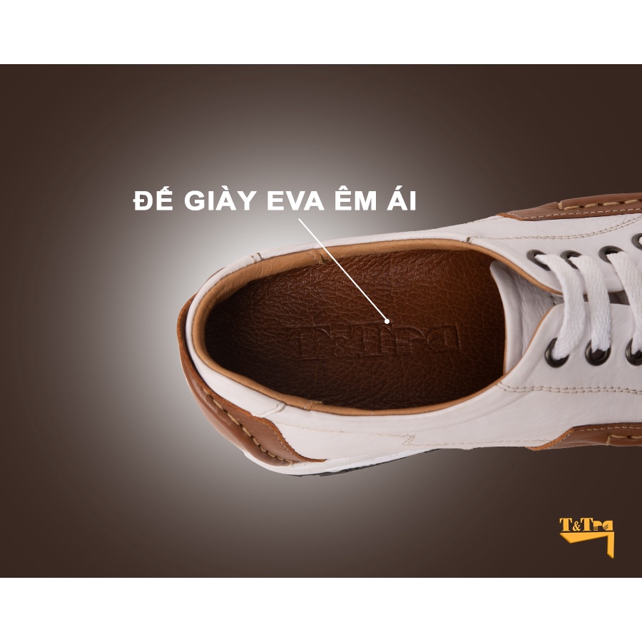 [ 6CM ] Giày Độn Nam T&amp;Tra T27TN