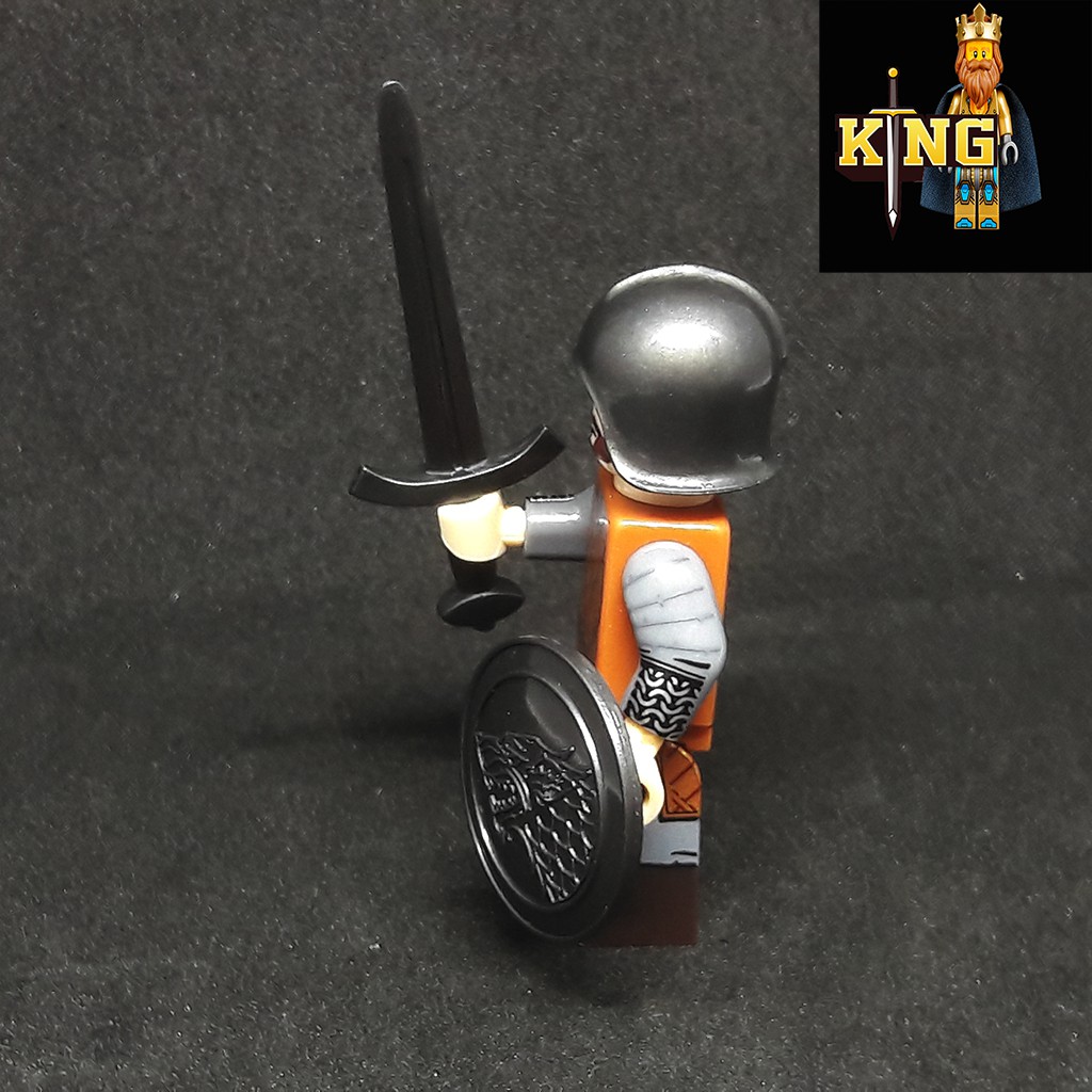 NON-LEGO Sword Infantry Wolf Warrior 046