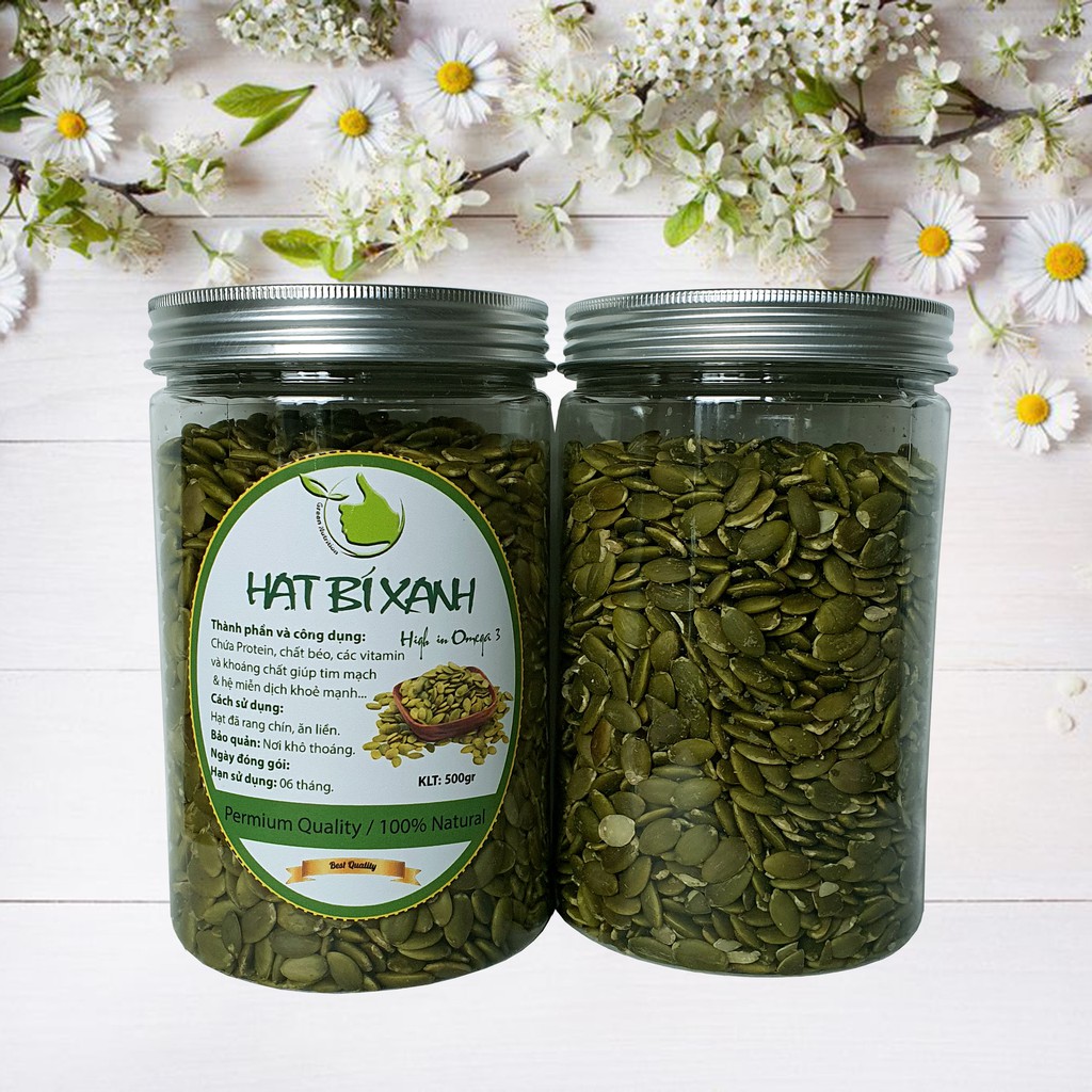 Hạt Bí Xanh loại 1 (500Gr)