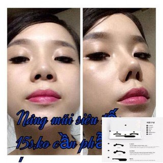 Combo 3 Bộ Sụn Nâng Đầu Mũi 3D SNM 3 Size