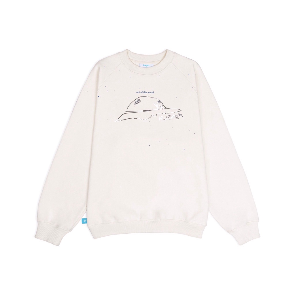 Áo tay dài LEVENTS® SPACESHIP LONG SLEEVE / CREAM (Click Ưu Đãi Mua Kèm Deal Sock) | BigBuy360 - bigbuy360.vn