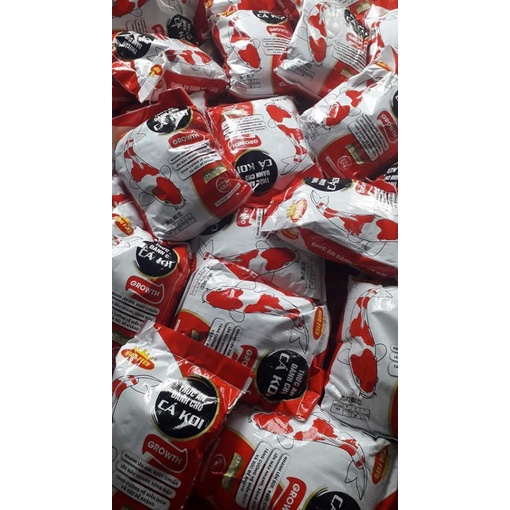5kg cám cá Koi King Feed siêu tăng trưởng, tăng màu, tăng cường hệ miễn dịch cỡ S, M, L độ đạm 42%